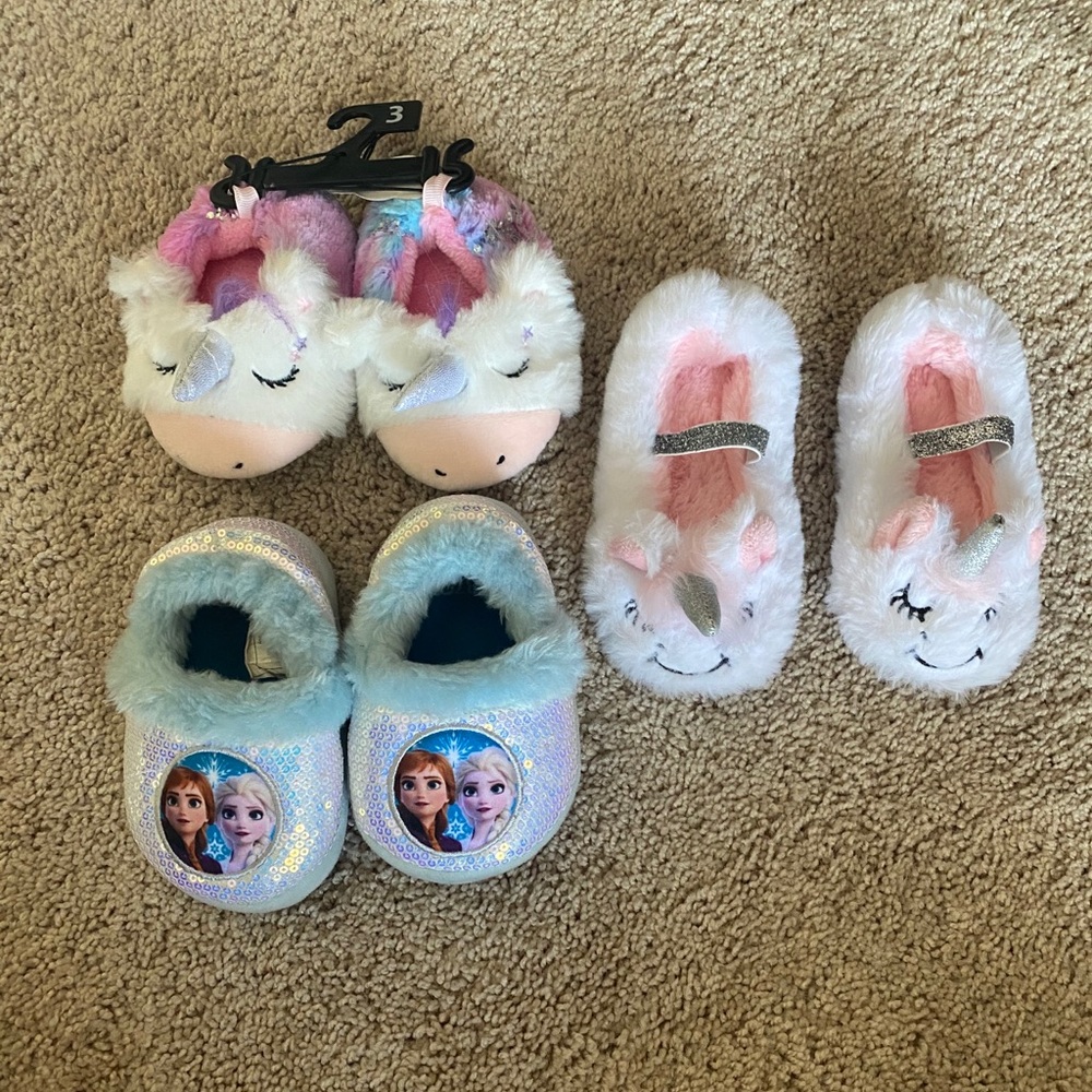 Baby Girl Slippers—Bundle